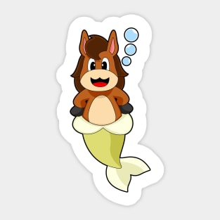 Horse Mermaid Sticker